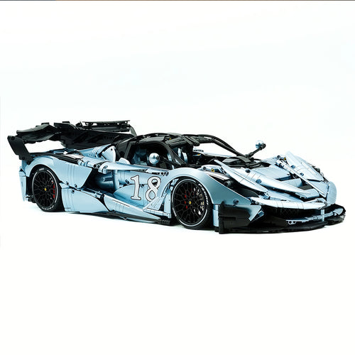 Italian Custom Bule Sports Car 4738pcs