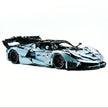 CADA-C61505 1:8 Sports Car LaFerrari Custom Bule Building Block Set 4739pcs Adult Collector Collectible Model Kit