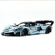 CADA-C61505 1:8 Sports Car LaFerrari Custom Bule Building Block Set 4739pcs Adult Collector Collectible Model Kit