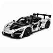 1:8 Scale McLaren Senna-Inspired Supercar MOC Building Blocks Set, 3703-Piece Sports Car Model Kit