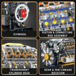 Motorised V8 Engine 691pcs