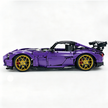 MOC-73939 1:8 Sports Car AMG GT R Black Series Building Block Set 2456 pcs Collectible Model Kit with Custom Wheels