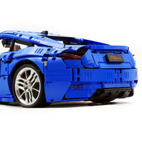 Authorized Maserati Blue supercar