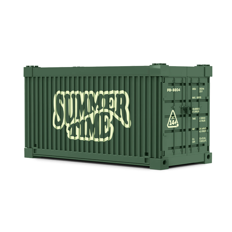 Retro MINI travel building block car 340pcs