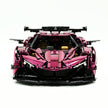 CADA-C61053 1:8 Sports Car Apollo Custom Electroplated Building Block Set 4449pcs Adult Collector Collectible Model Kit
