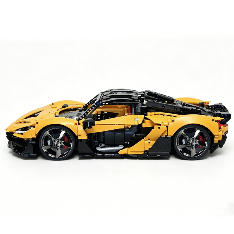 MOC-222472 1:8 Sports Car McLaren W1 Building Block Set 3442pcs Collectible Model Kit with Custom Wheels