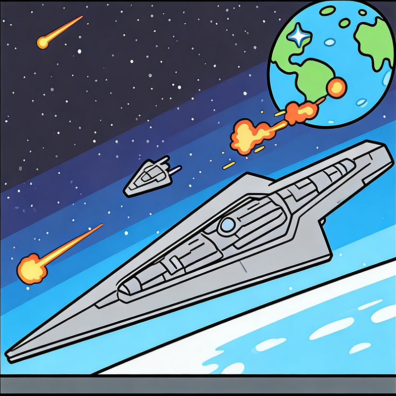 Executor-class Dreadnought building block 7550pcs