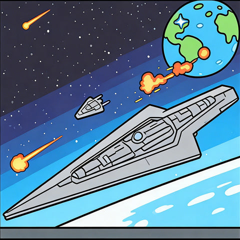 Executor-class Dreadnought building block 7550pcs