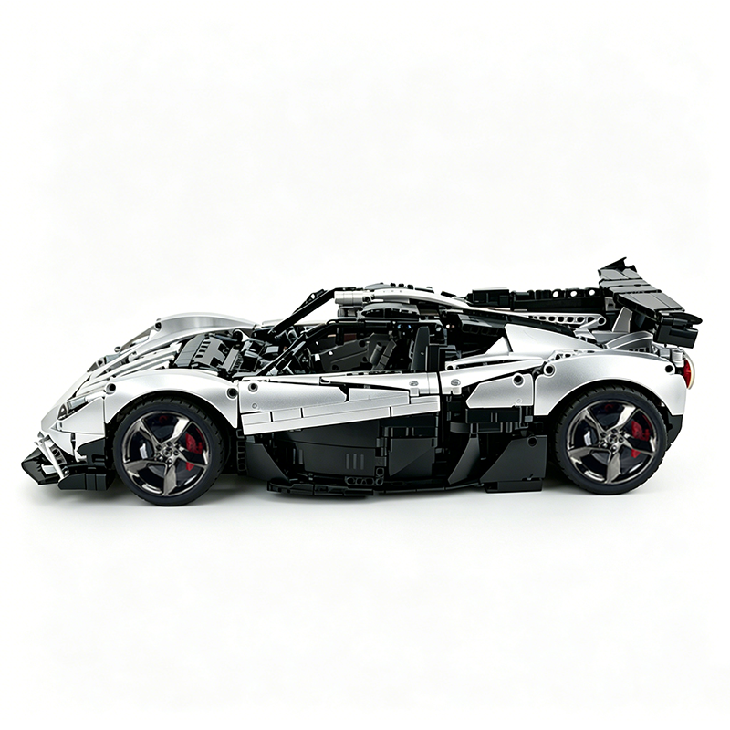 MOC-215951 1:8 Sports Car Gordon Murray Automotive T.50s Building Block Set 3427pcs Collectible Model Kit with Custom Wheels