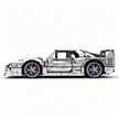 MOC-140404 1:8 Sports Car Ferrarі F40 Building Block Set 3603pcs Collectible Model Kit with Custom Wheels