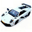 Technical White Super Sports Car Racing Compatible 10295 Blocks Brick