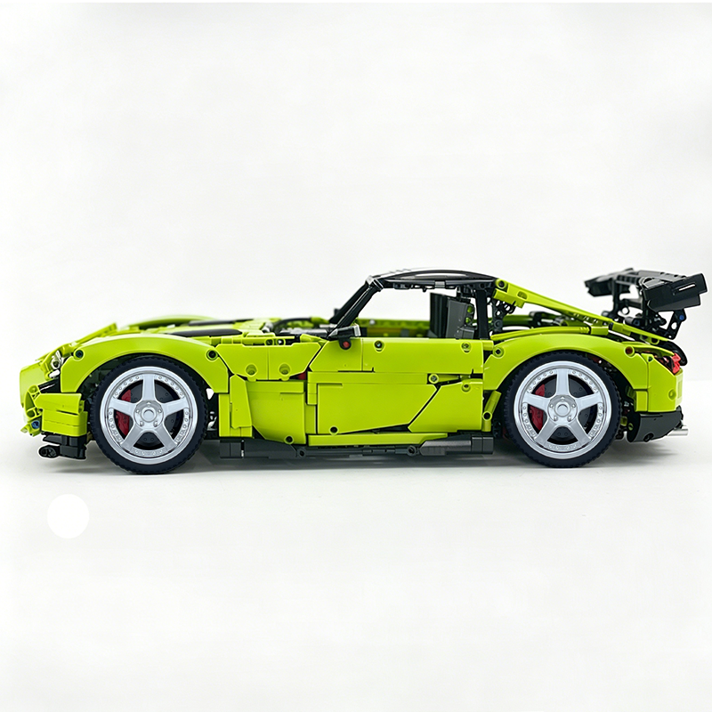 MOC-73939 1:8 Sports Car AMG GT R Black Series Building Block Set 2456 pcs Collectible Model Kit with Custom Wheels