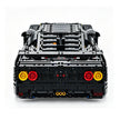 MOC-273570 Black Ferrarl F40 1:8 Scale Building Block Car | 3223 Pieces Ultimate Sports Car Model Kit