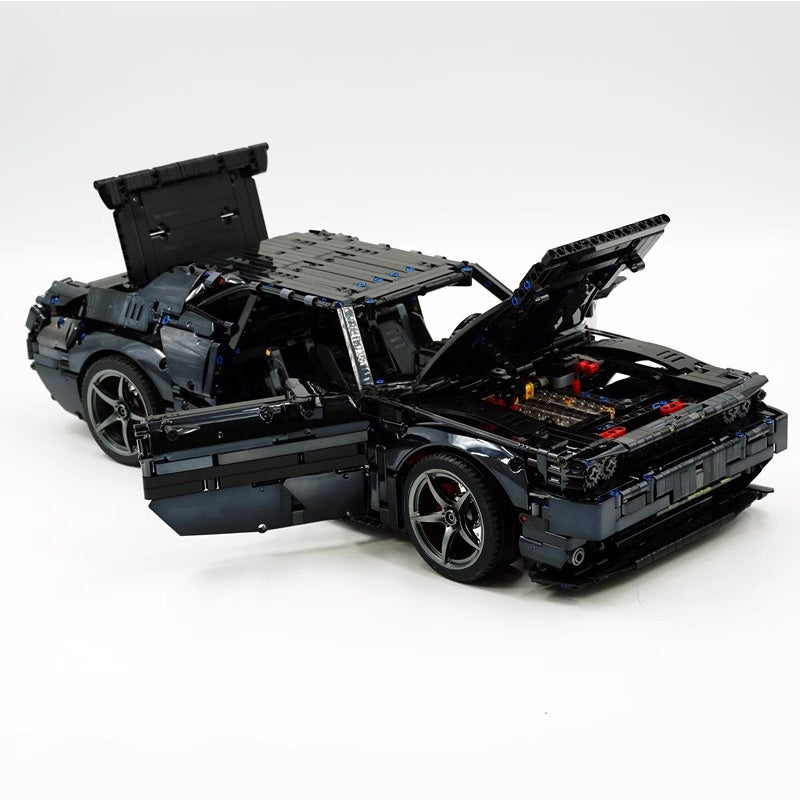 MOC-152910 1:8 Sports Car Dodge Challenger Concept Building Block Set 3121pcs Collectible Model Kit with Custom Wheels