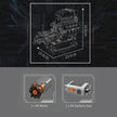 The Iconic V8 Supercharger Engine 854pcs