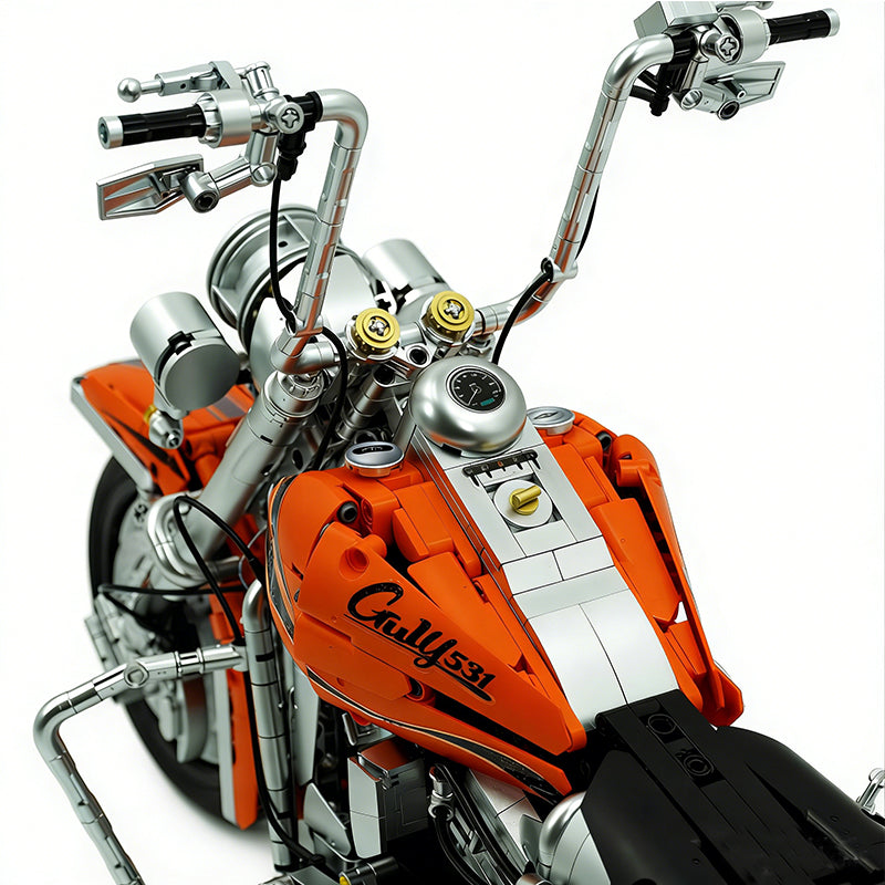 Orange Flame Heavy-Duty Bike 2392pcs