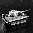 TK8001 1:8 Tiger I Tank Building Blocks, 1544 PCS WW2 Military Tank Model, Adult Collectible Building Brick Gift