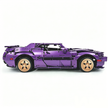 MOC-152910 1:8 Sports Car Dodge Challenger Concept Building Block Set 3121pcs Collectible Model Kit with Custom Wheels