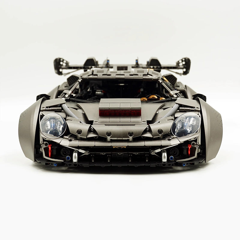 GULY 10629 Technic Supercar Building Blocks Set, 1:8 Scale Porsche 918 Wide‑Body Sports Car Model, 4306 Pcs DIY Assembly MOC Collectible Vehicle Kit for Adult Hobbyists