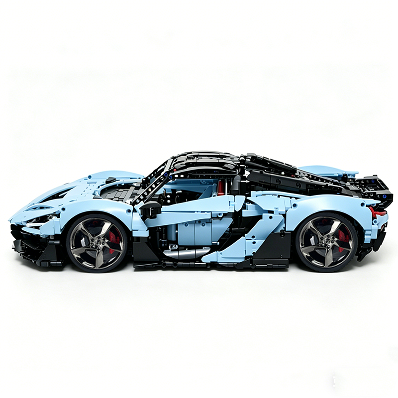 MOC-222472 1:8 Sports Car McLaren W1 Building Block Set 3442pcs Collectible Model Kit with Custom Wheels