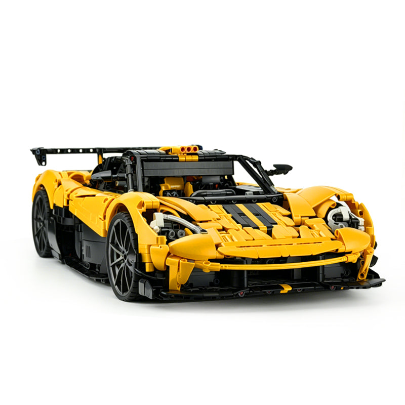 MOC-215951 1:8 Sports Car Gordon Murray Automotive T.50s Building Block Set 3427pcs Collectible Model Kit with Custom Wheels