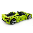 MOC-159171 1:8 Sports Car Porsche 918 Building Block Set 2266pcs Collectible Model Kit with Custom Wheels