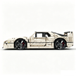 MOC-140404 1:8 Sports Car Ferrarі F40 Building Block Set 3603pcs Collectible Model Kit with Custom Wheels