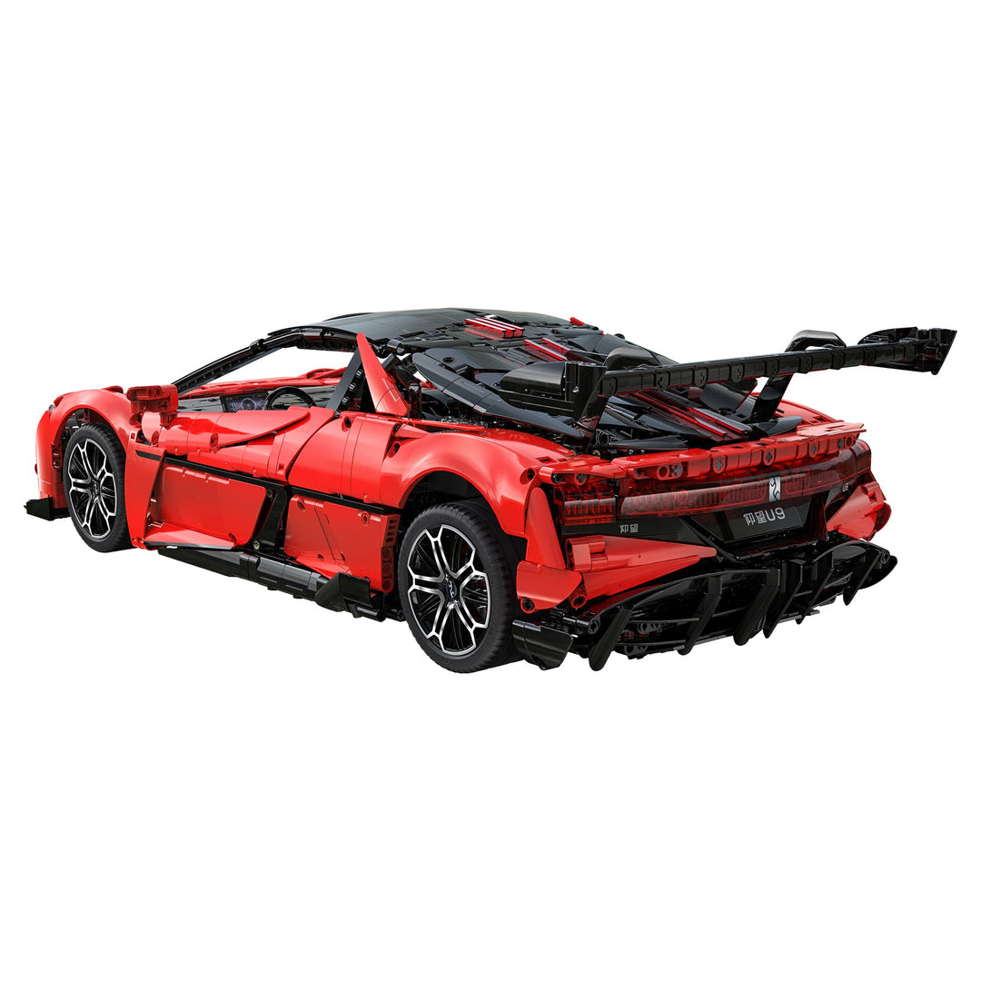 CADA-C64011 1:8 Sports Car YangWang U9 Building Block Set 3671pcs Adult Collector Collectible Model Kit