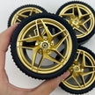 Accessories Wheel Hub Black Silver Gold Grey Plating Hub Compatible Scale 1:8 Car