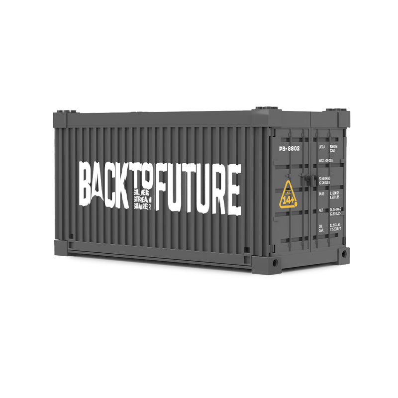 Silver Stream Flyer Hover Car Building Blocks 506pcs