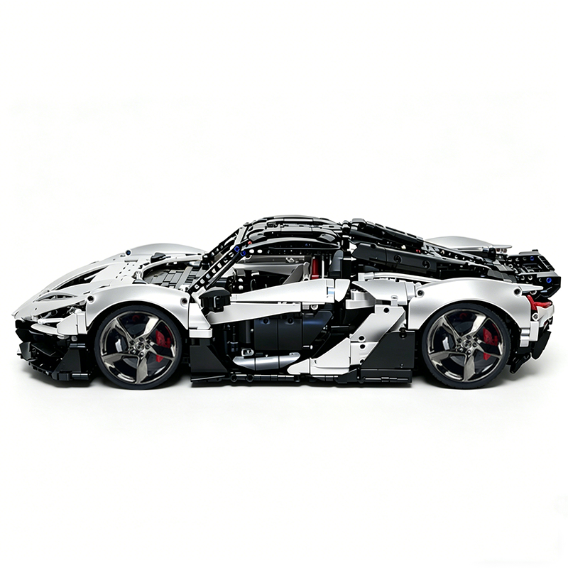 MOC-222472 1:8 Sports Car McLaren W1 Building Block Set 3442pcs Collectible Model Kit with Custom Wheels