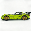 MOC-73939 1:8 Sports Car AMG GT R Black Series Building Block Set 2456 pcs Collectible Model Kit with Custom Wheels