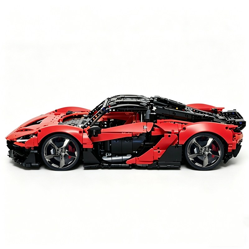 MOC-222472 1:8 Sports Car McLaren W1 Building Block Set 3442pcs Collectible Model Kit with Custom Wheels