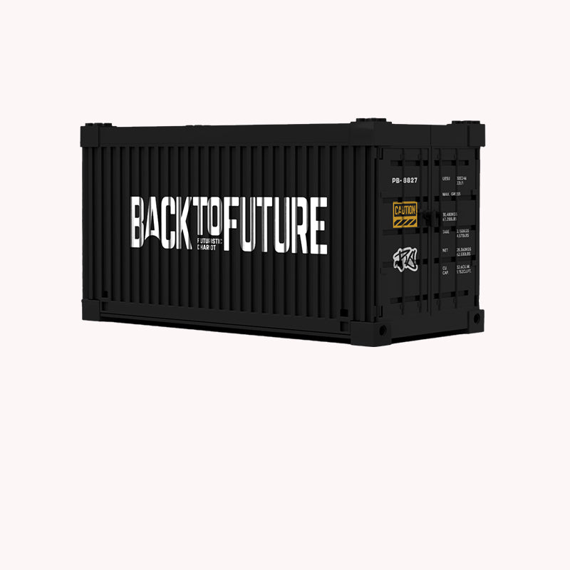 Future Royal Carriage Two-Change Building Blocks 627pcs