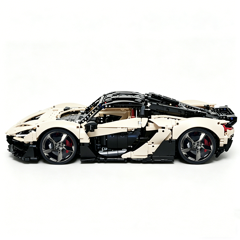 MOC-222472 1:8 Sports Car McLaren W1 Building Block Set 3442pcs Collectible Model Kit with Custom Wheels