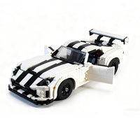 White Super Sport Vehicle Compatible 10295 Block