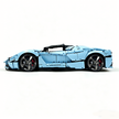 MOC-194680 1:8 Sports Car Ferrari LaFerrari Building Block Set 3636pcs Collectible Model Kit with Custom Wheels