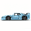 MOC-140404 1:8 Sports Car Ferrarі F40 Building Block Set 3603pcs Collectible Model Kit with Custom Wheels