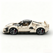 MOC-261024 1:8 Sports Car Ferrarl SC40 Building Block Set 2898pcs Collectible Model Kit with Custom Wheels