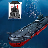 Project 941 Akula Nuclear Submarine 2895pcs