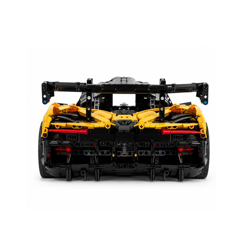 1:8 Scale McLaren Senna-Inspired Supercar MOC Building Blocks Set, 3703-Piece Sports Car Model Kit