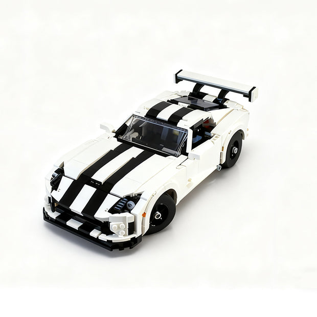 MOC 120125 Crafted White Technical 10 in 1 Super Sport Vehicle 10295 Blocks Bricks