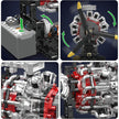 Motorised Radial Aircraft Engine 1146pcs
