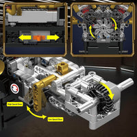 6.5L Naturally Aspirated V12 British Engine 973pcs