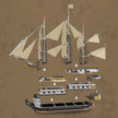 66048 Endeavour Sailing Ship Imperial Age Warship 3555pcs