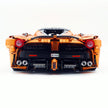 CADA-C61505 1:8 Sports Car LaFerrari Electroplating Orange Building Block Set 4739pcs Adult Collector Collectible Model Kit