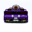 GULY-10637 1:8 Sports Car Dodge Challenger Custom Purple Building Block Set 3751pcs Adult Collector Collectible Model Kit