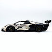 TGL-SCV12 1:8 Sports Car Lamborghini Custom White Building Block Set 4100pcs Adult Collector Collectible Model Kit