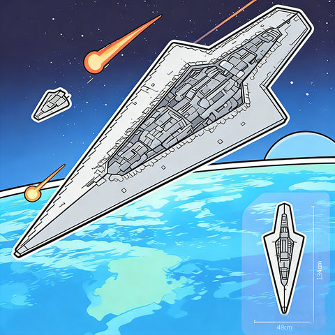 Executor-class Dreadnought building block 7550pcs