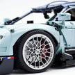 GULY-10648 1:8 Sports Car Bugatti Tourbillon Building Block Set 3719pcs Adult Collector Collectible Model Kit
